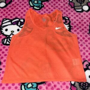 Nike Vibrant Orange Athletic Tank